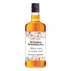 Naklejki na Butelki weselne + personalizacja