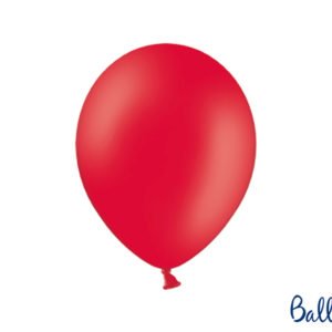 Balony Strong 27cm, Pastel Poppy Red