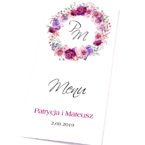Menu weselne