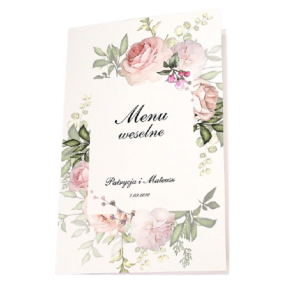 Menu weselne