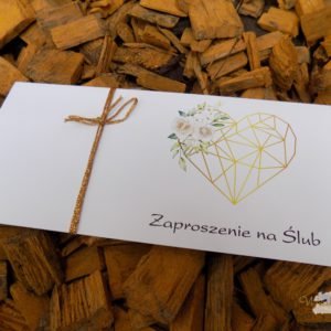 Zaproszenie ślubne z Waszym zdjęciem