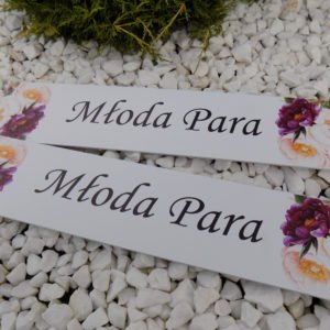 Tablica Rejestracyjna Ślubna Personalizacja