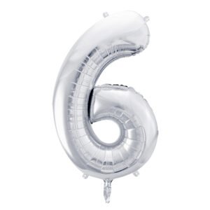 Balon Foliowy Cyfra " 6"