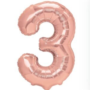 Balony foliowe rose gold 100cm 3
