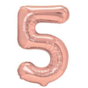 Balony foliowe rose gold 100cm 5