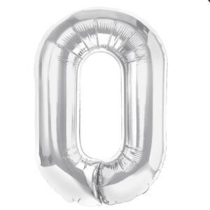 Balony foliowe srebrne 100cm 0