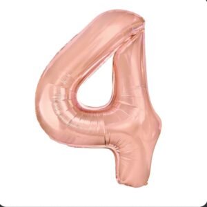 Balony foliowe rose gold 100cm 4