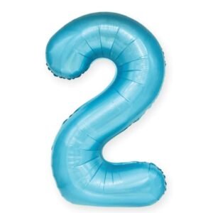 Balony foliowe niebieskie 100cm 2