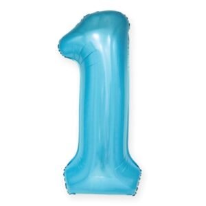 Balony foliowe niebieskie 100cm 1