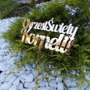 Topper Chrzest Personalizacja