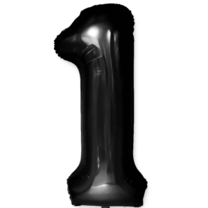 Balony foliowe Czarny100cm 1