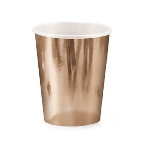 Kubek rose gold 6szt