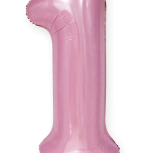 Balony foliowe różowe 100cm 1