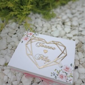 Pudełko na obrączki Lustrzany napis