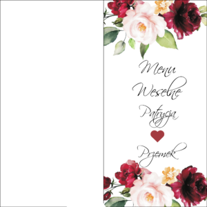 Menu weselne