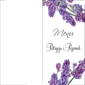 Menu weselne