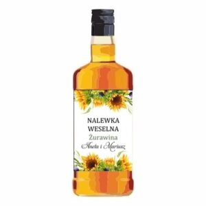 Naklejki na Butelki weselne + personalizacja