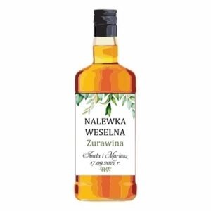 Naklejki na Butelki weselne + personalizacja