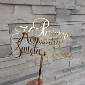 Topper Pierwsza Komunia Święta